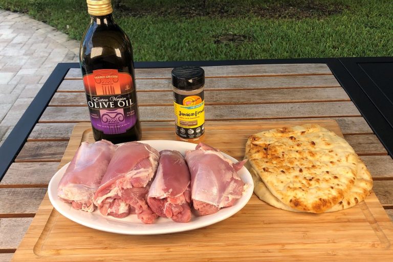 Ingredients for DrBBQ’s Jamaican Firewalk Turkey Thighs