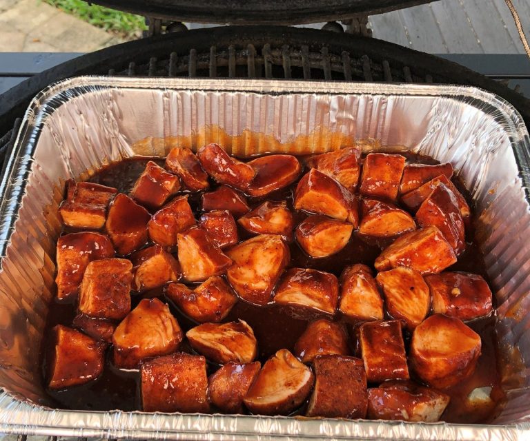 turkey bites in sauce