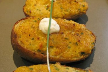 Twice baked potatoes