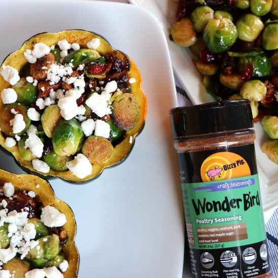 Vegetable Harvest Bowl with Wonder Bird seasoning