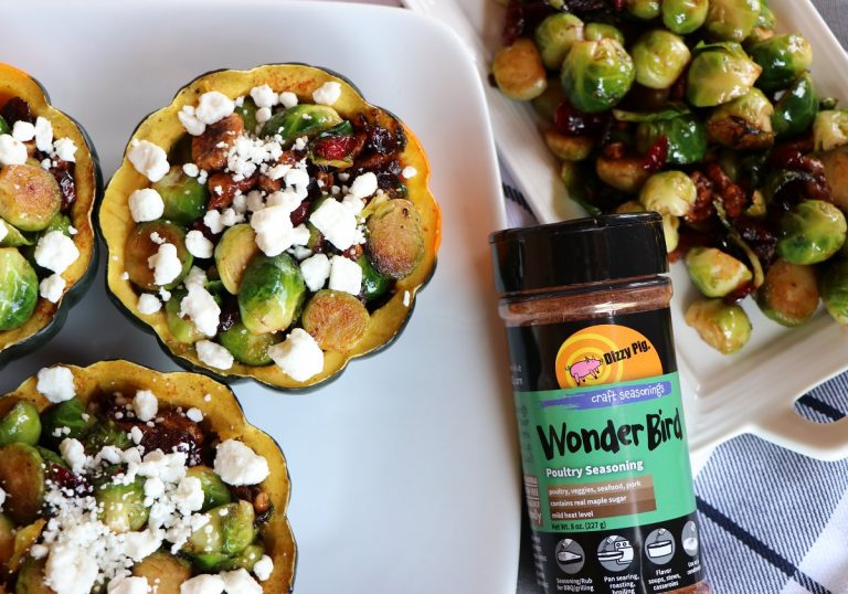 Vegetable Harvest Bowl with Wonder Bird seasoning