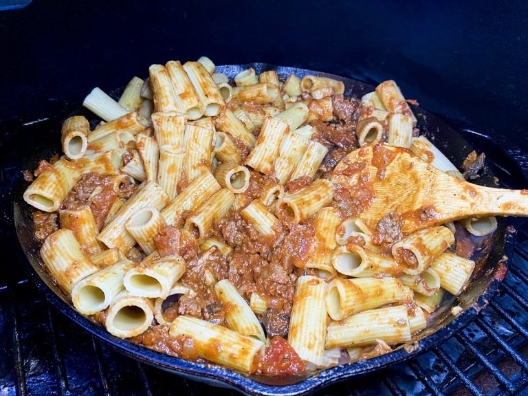 Stir in the cooked pasta