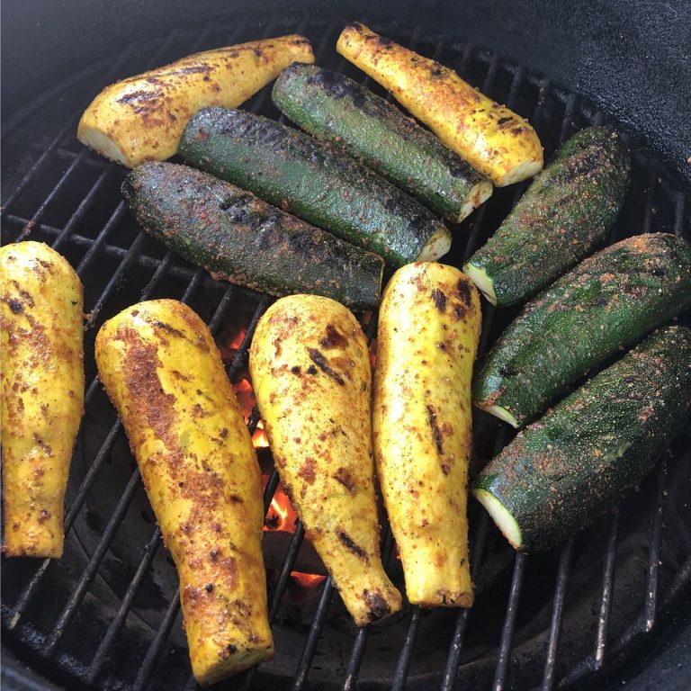Flip zucchinis and squash