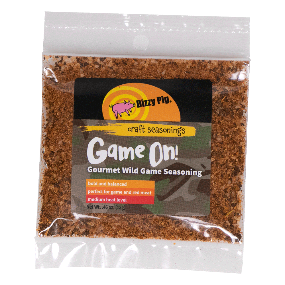 Game On! Seasoning for Wild Game Meat | Dizzy Pig Craft Seasonings