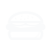 Burger icon in white