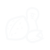 Nuts icon in white