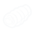 Pork loin icon in white