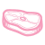Steak icon in pink