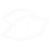 Sweet potatoes icon in white