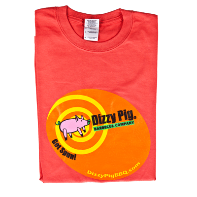 Dizzy Pig tee shirt, purple color