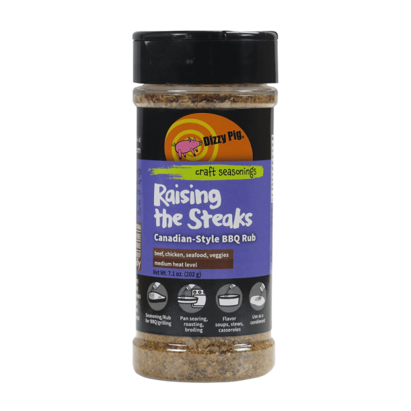 Raising the Steaks 8oz shaker