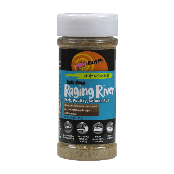 Salt-free Raging River 8oz shaker