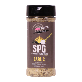 8oz shaker bottle of SPG Garlic