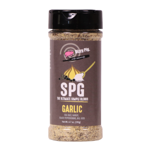 8oz shaker bottle of SPG Garlic