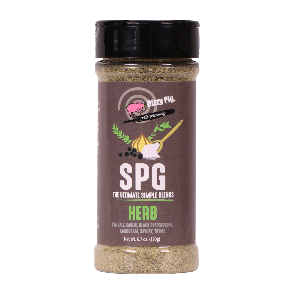Salt Pepper Garlic - Original - Dizzy Pig Craft Seasonings