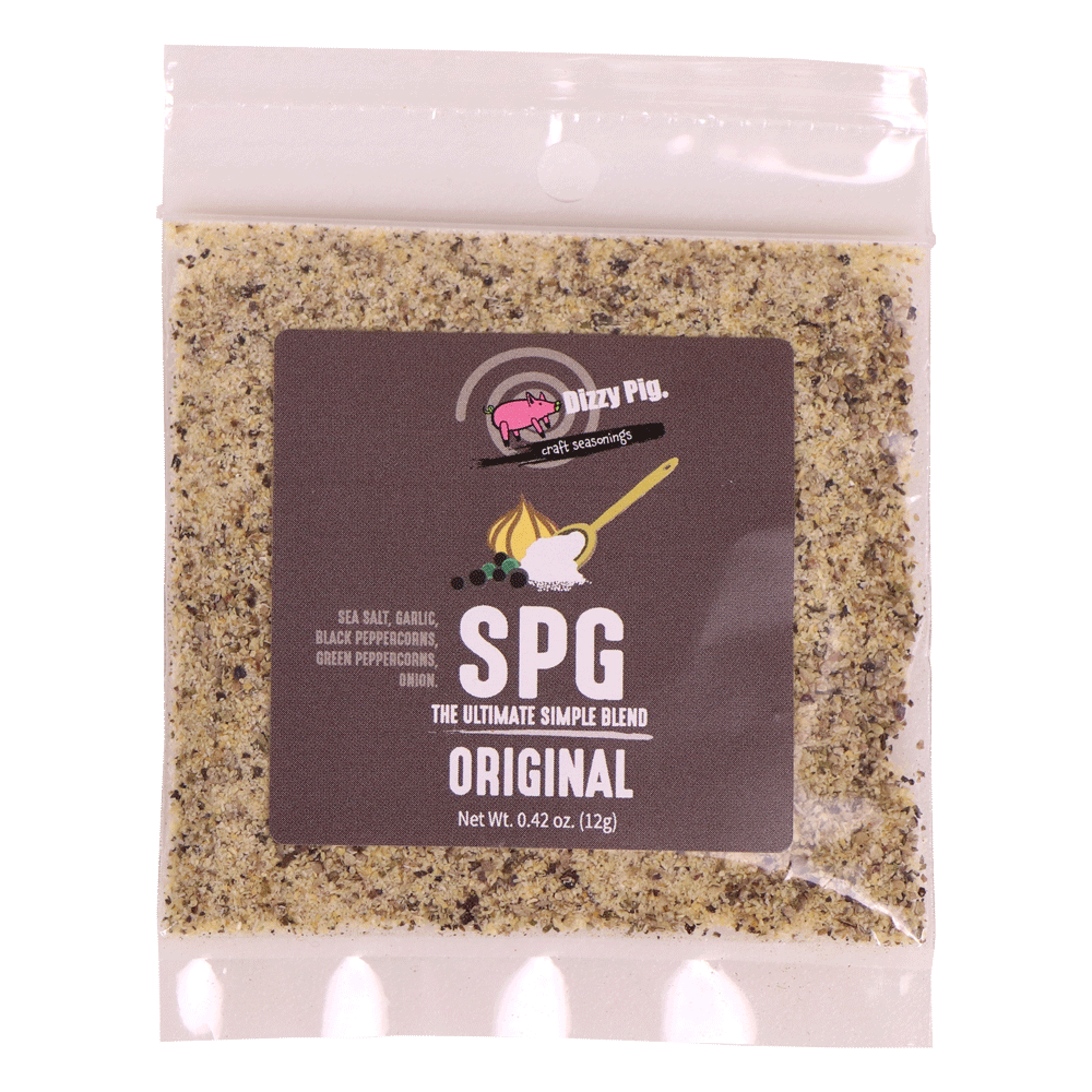 Salt Pepper Garlic - Original - Dizzy Pig Craft Seasonings
